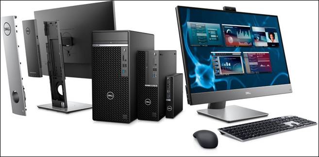 【圖十】Dell OptiPlex立式桌上型電腦家族通過節省空間設計的靈活配置並擴展一體機的產品陣容.jpg